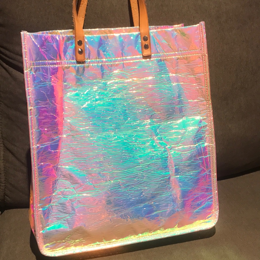 J Crew Iradescent Tote